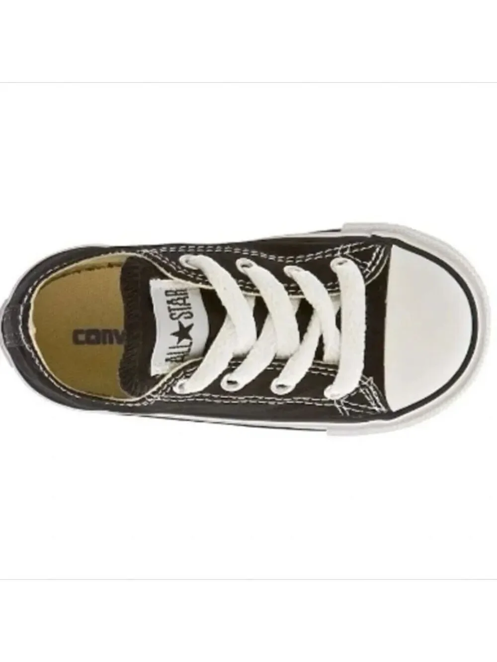 Converse Chuck Taylor All Star Low Top Black Toddler Kids Size 10C NIB